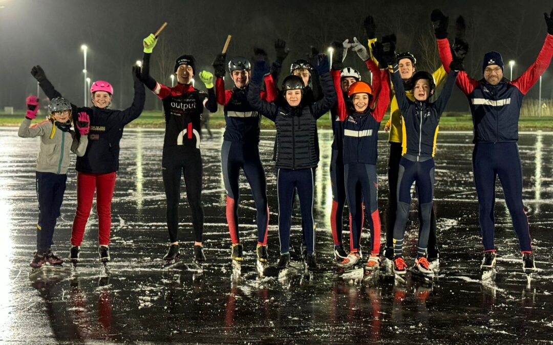 Schaatstraining in Schijndel