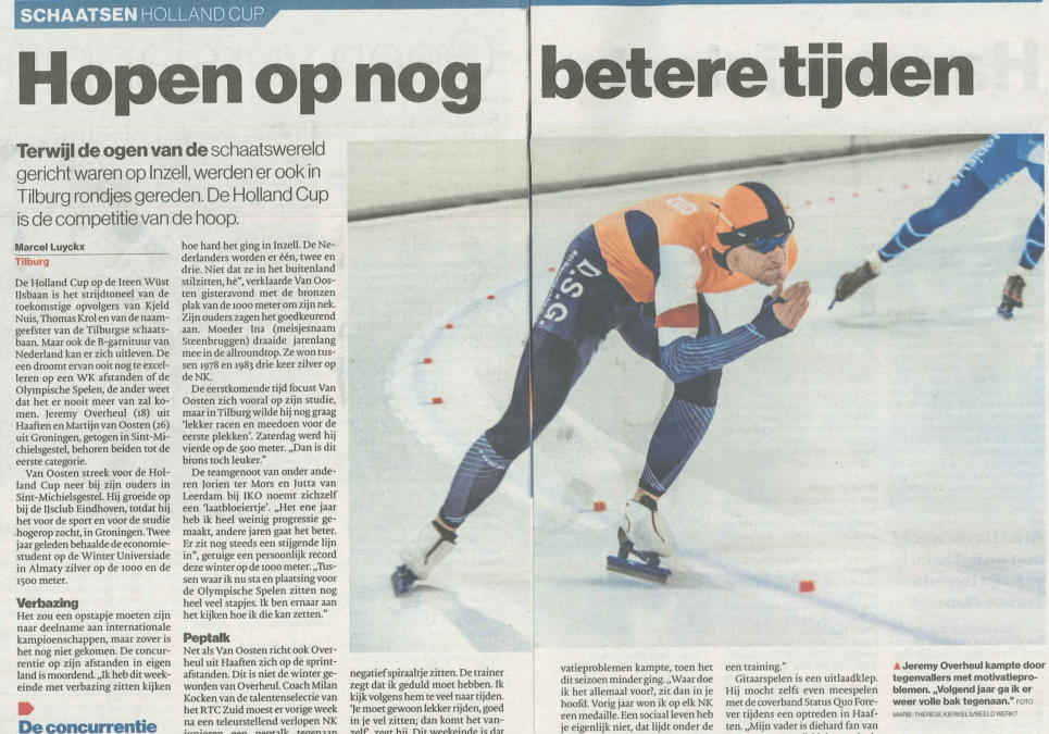 Jeremy in Brabants Dagblad